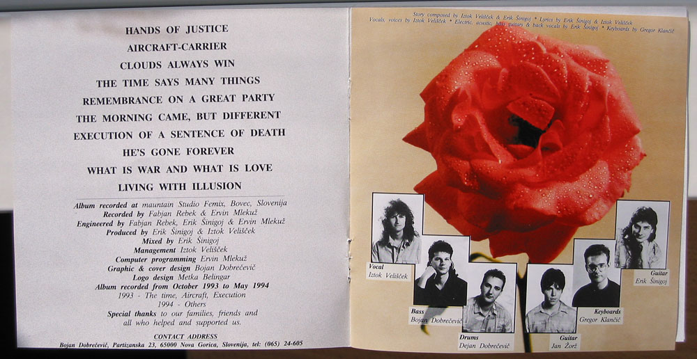 Booklet Credits & Band